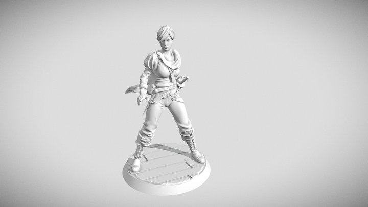 Anna Angelinis 3D Model