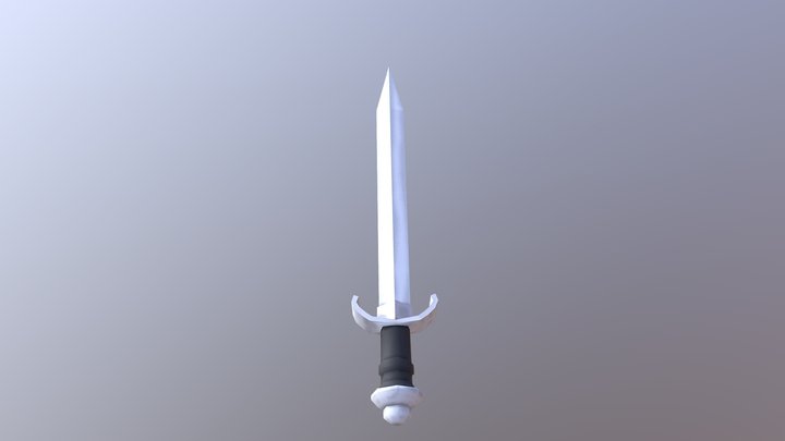 Viking Sword Model 3D Model