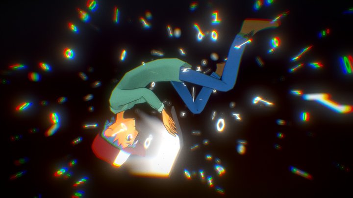 Lost Programmer 3D Model