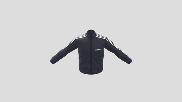 Adidas Track Jacket 3D Model