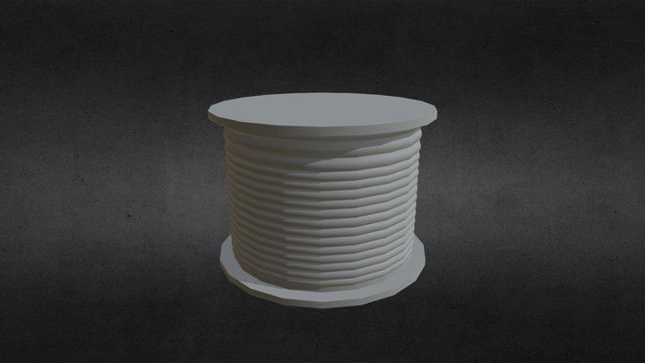 Tube Coil 3D Model