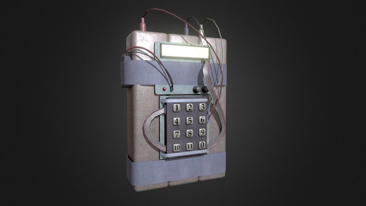 Simple Old C4 – Kostenloses 3D-Modell STL