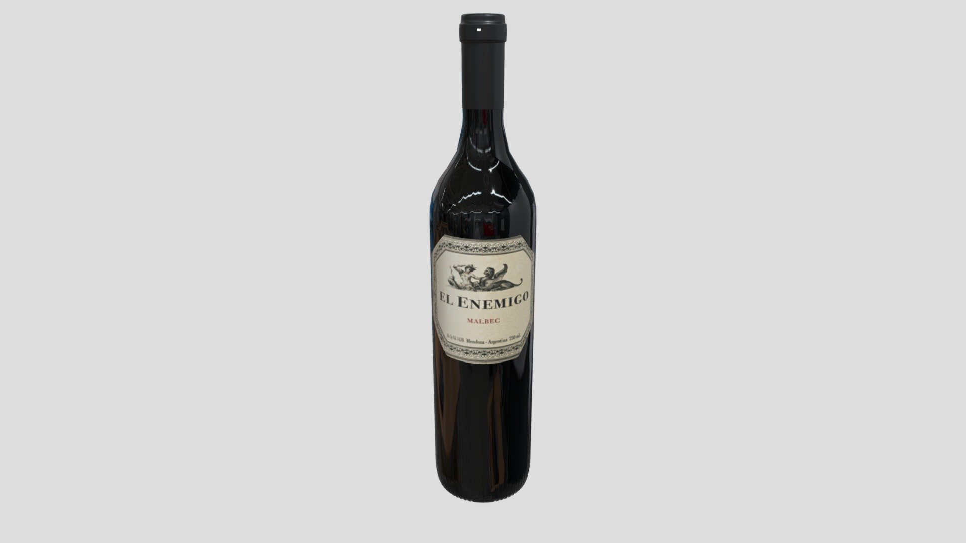 Botella - 3D model by kevinemanuelpanos [43d3cf5] - Sketchfab