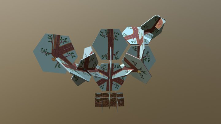 All Laurel Tree 3D Model