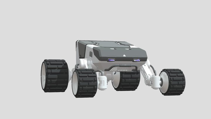 all terrain  VEHICLE 2 3D Model