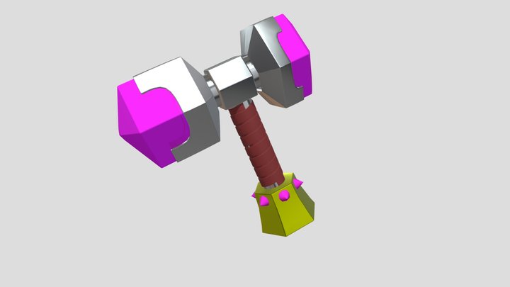 hammer fantasy 3D Model