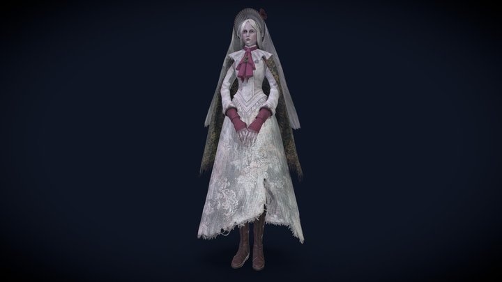 Bloodborne 2 Doll 3D Model