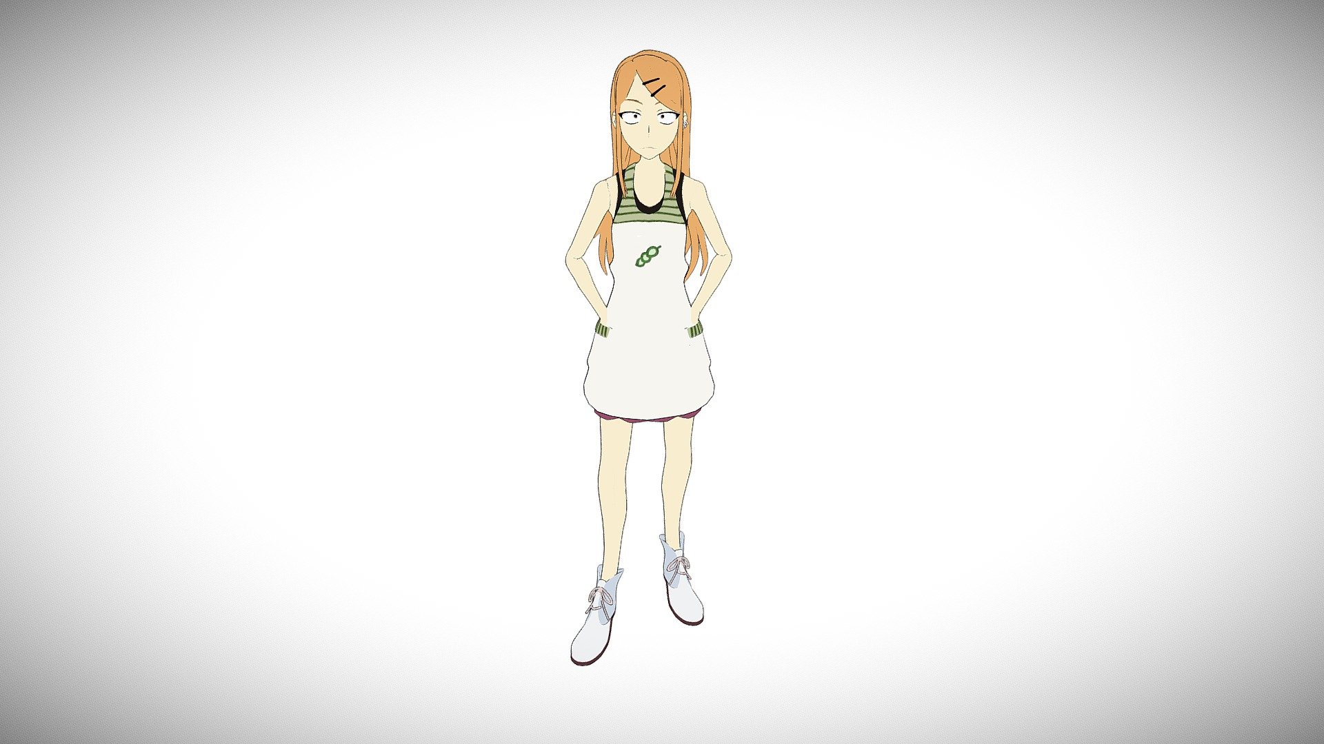 Endou Saya - Dagashi Kashi - 3D model by DEADSnAke [43d6ad0] - Sketchfab