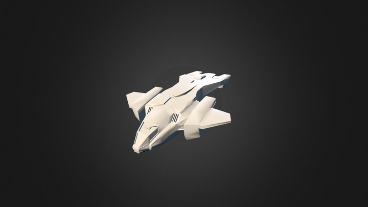 Pelican Dropship from Halo 3D Model