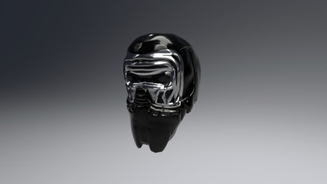 Kylo Rens mask(Sculpt GL only) 3D Model