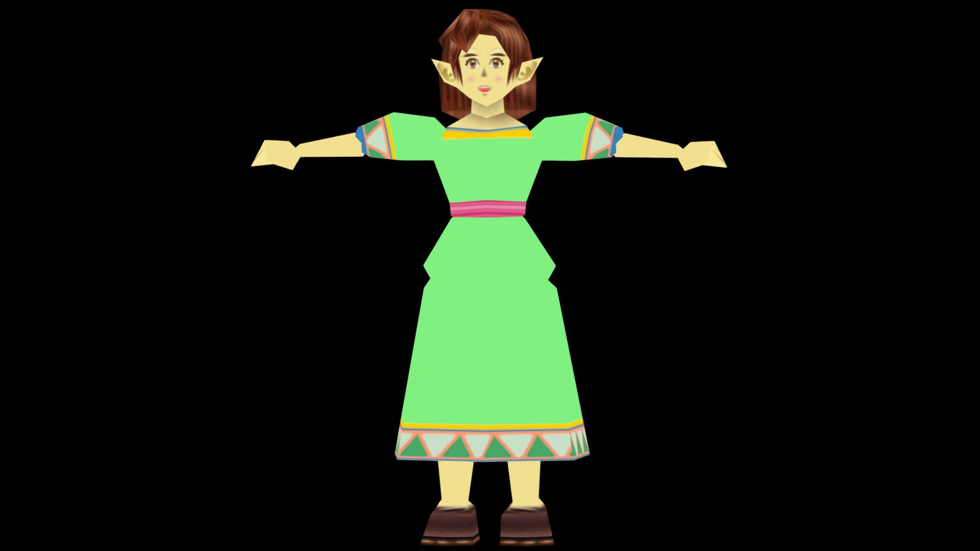 Beta Character Designs of Ocarina of Time