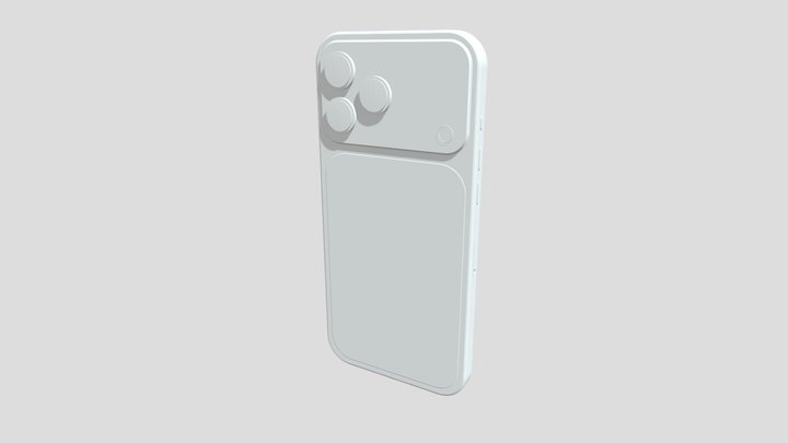 Model iphone 17 Pro Max Concept 3D Model