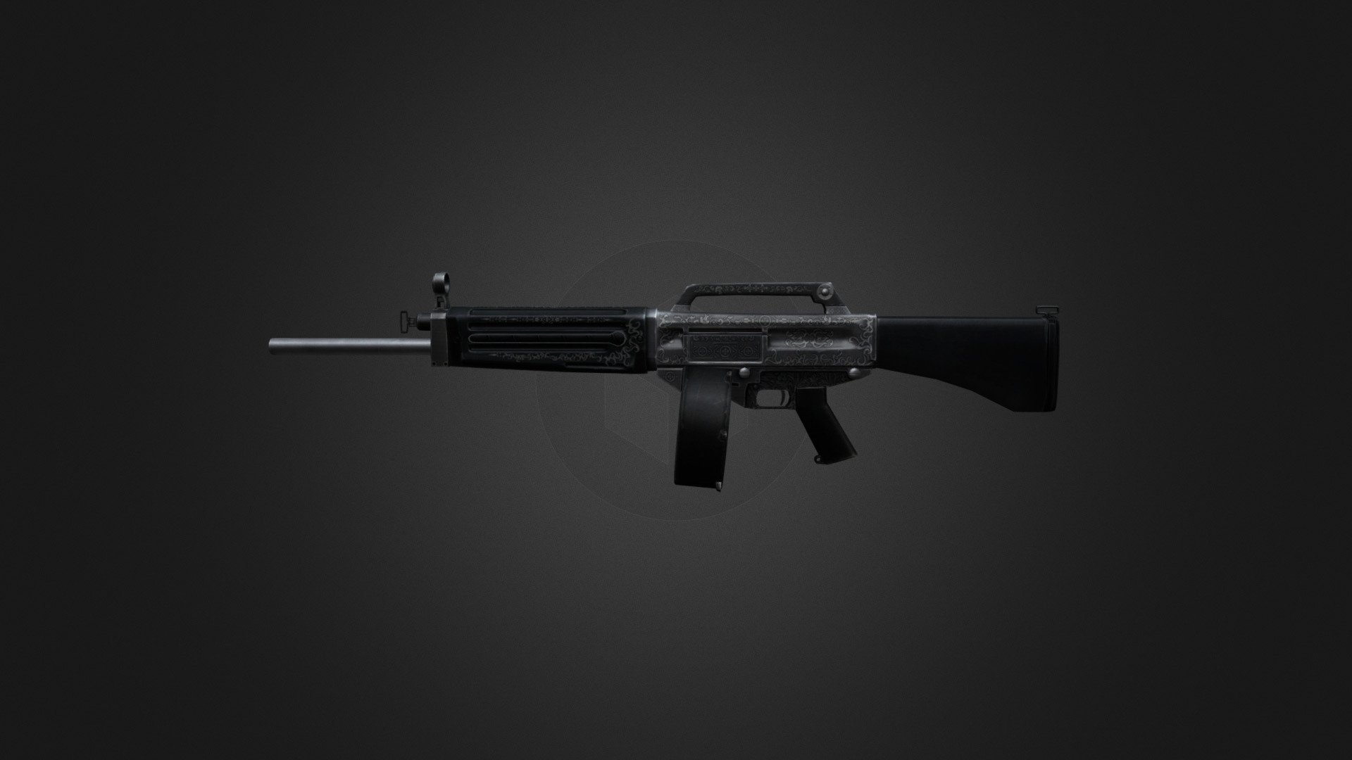 UZAS-12 BSG - 3D model by Dimac [43d9a53] - Sketchfab