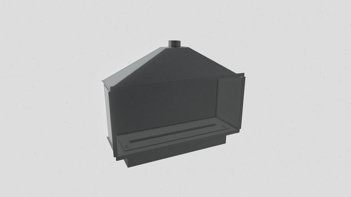 Case1000 с вытяжкой 3D Model