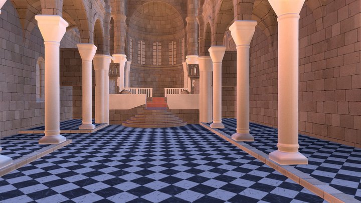 test cathedral 3D Model