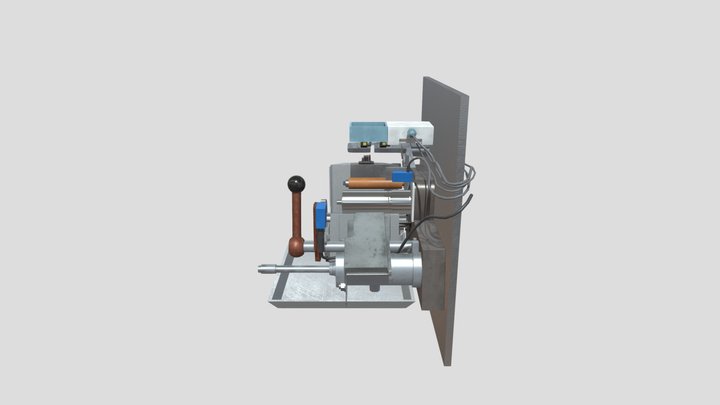 ITC Cigarette Making Machine (LOGA 3D 85) 3D Model