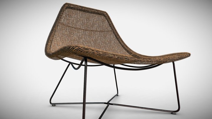 Radviken design Armchair by Ikea - Sillón 3D Model