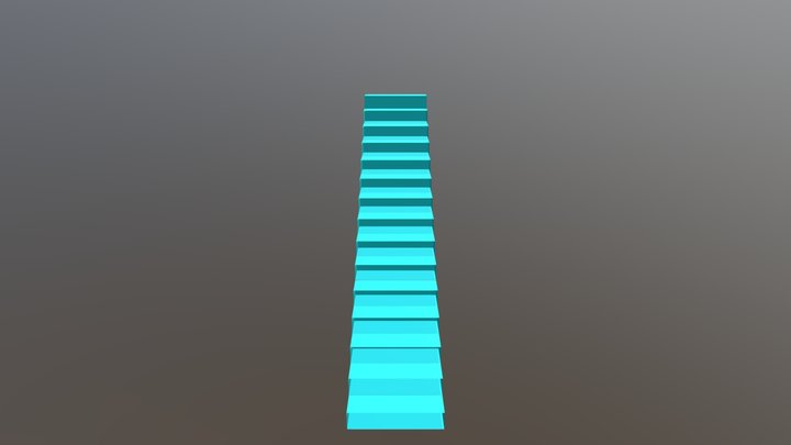 Staircase FFD 201 As2b AybukeAydin 3D Model