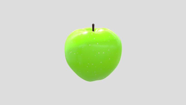 Apple 3D Model