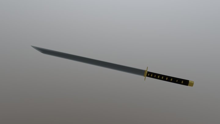 Tremenda Katana 3D Model