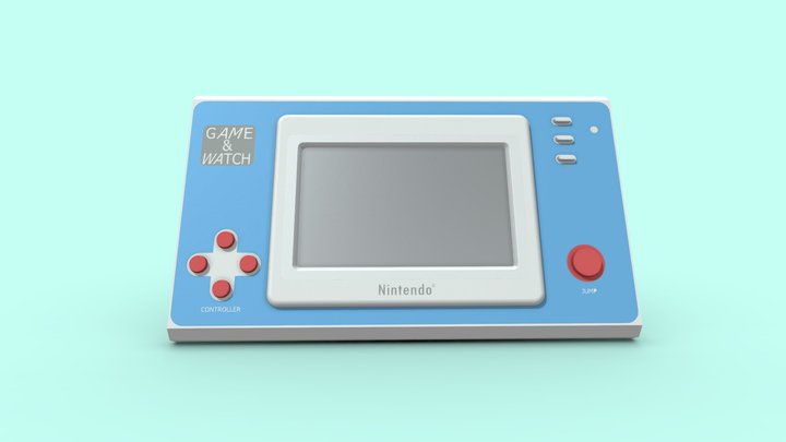Game Watch 3D Model