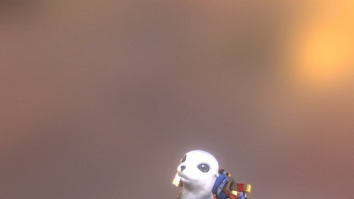 little who -courier- 3D Model
