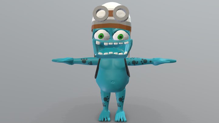 (FIXED)Crazy Frog Model Homemade