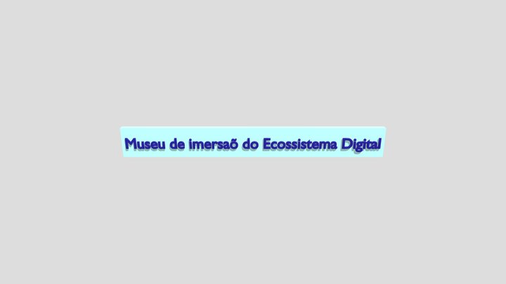 Letreiro(Frame) 3D Model