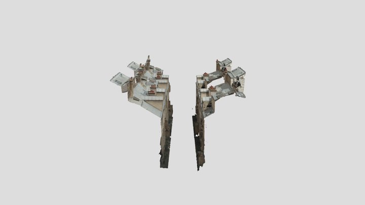 Haussman Paris Rue Bonaparte 3D Model