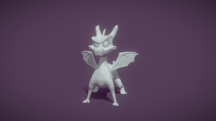Spyro/Zbrush 3D Model