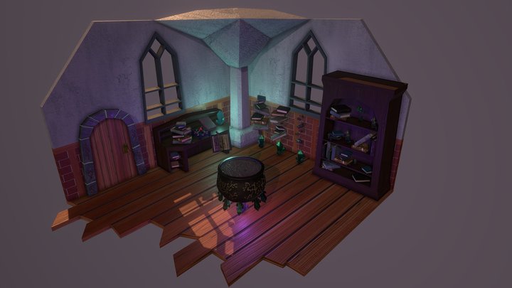 Witch Room 3D Model