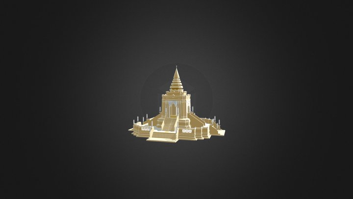 เมรุวีรชน 14 ตุลา 3D Model