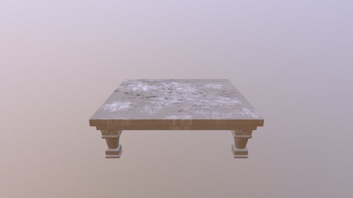 Susa Iran Baobab Footstool (furniture) 3D Model