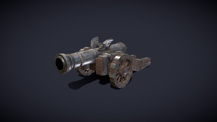 Great Cannon 3D Model