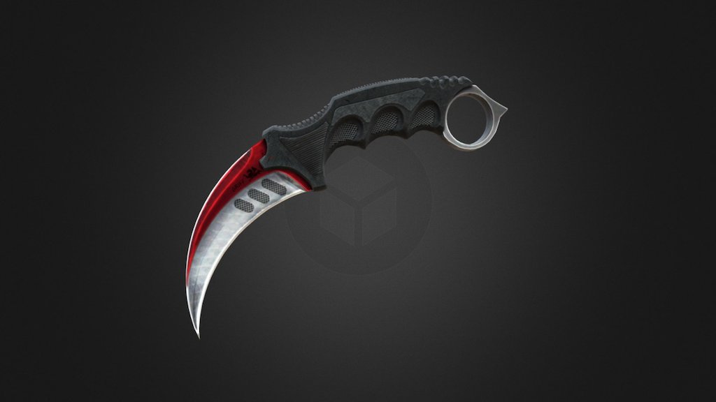 Karambit | Autotronic - 3D model by SkinsDB.com - CS2 (@csgoitems.pro ...