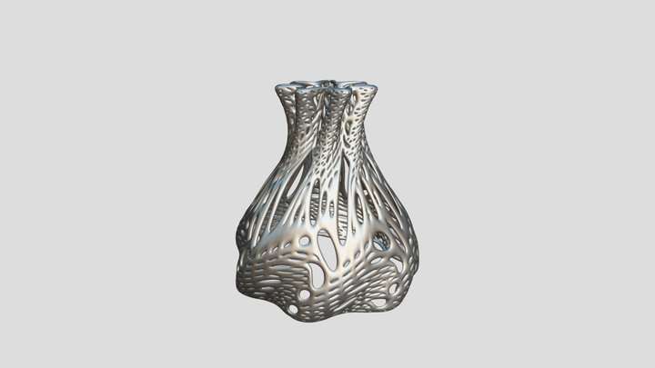 Vase Voronoi 1 3D Model