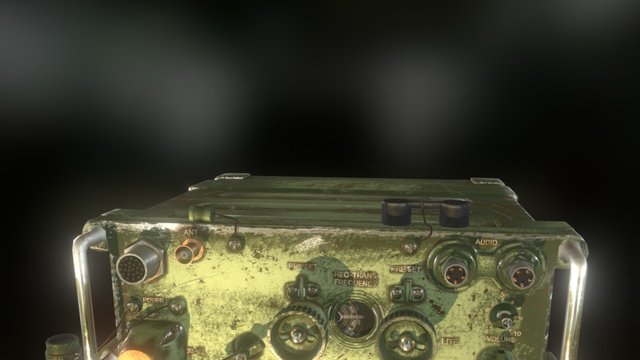 Military Radio 3D Model