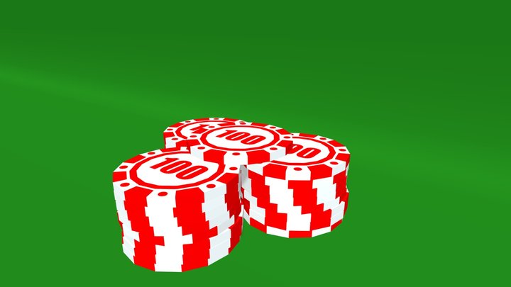 Pokerchips 3D Model