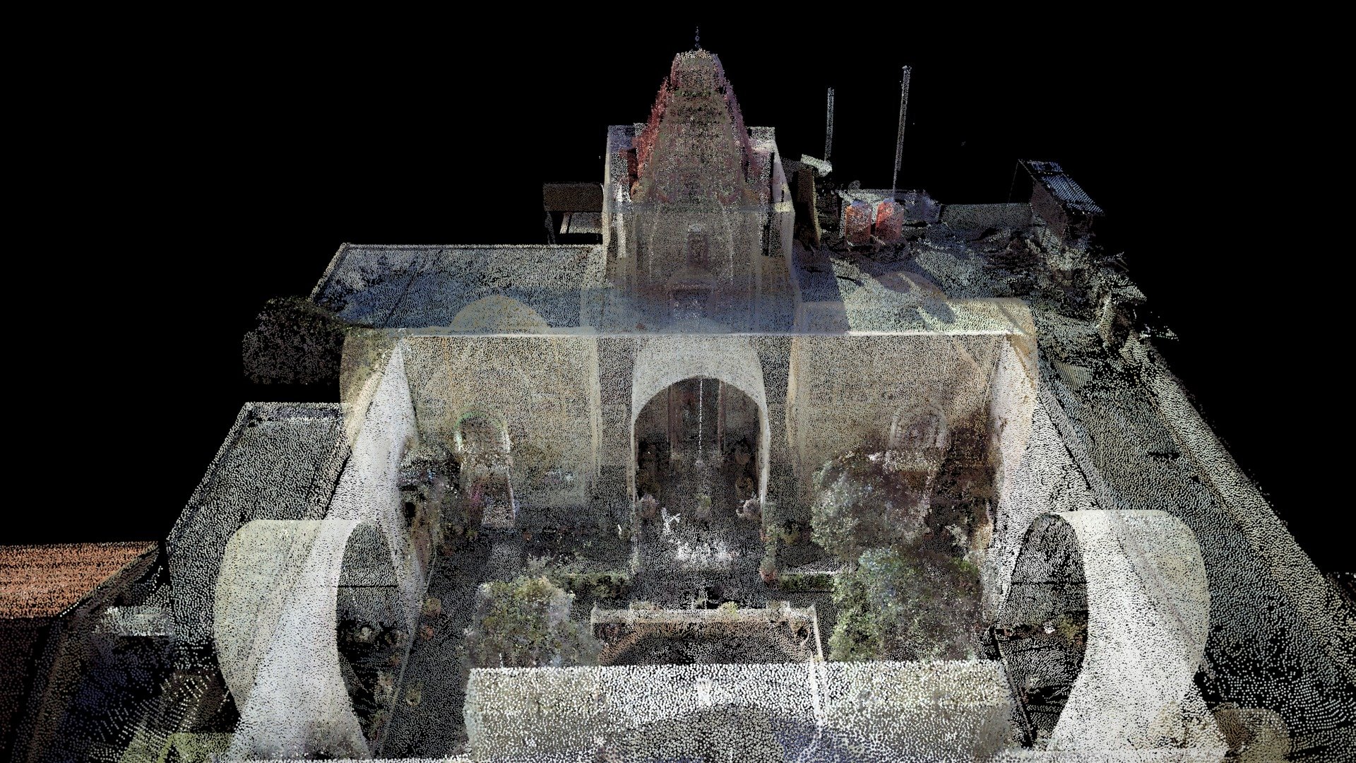 Bimaristan Nur Al Din, Pointcloud uniform