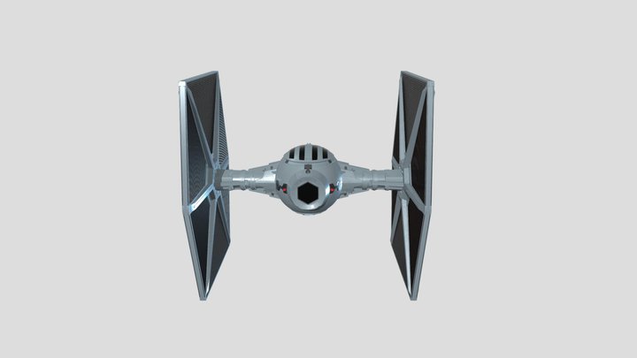 Imperial Tie Fighter 3D Model