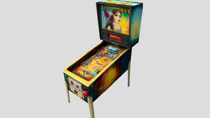 2020 Pinball – Modelo 3D gratuito STL