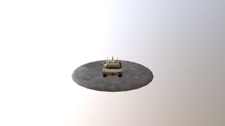 M1 Abrams Tank 3D Model