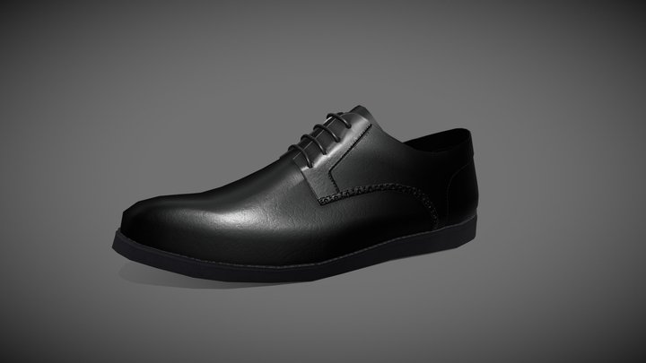 Classic Shoe 3D Model