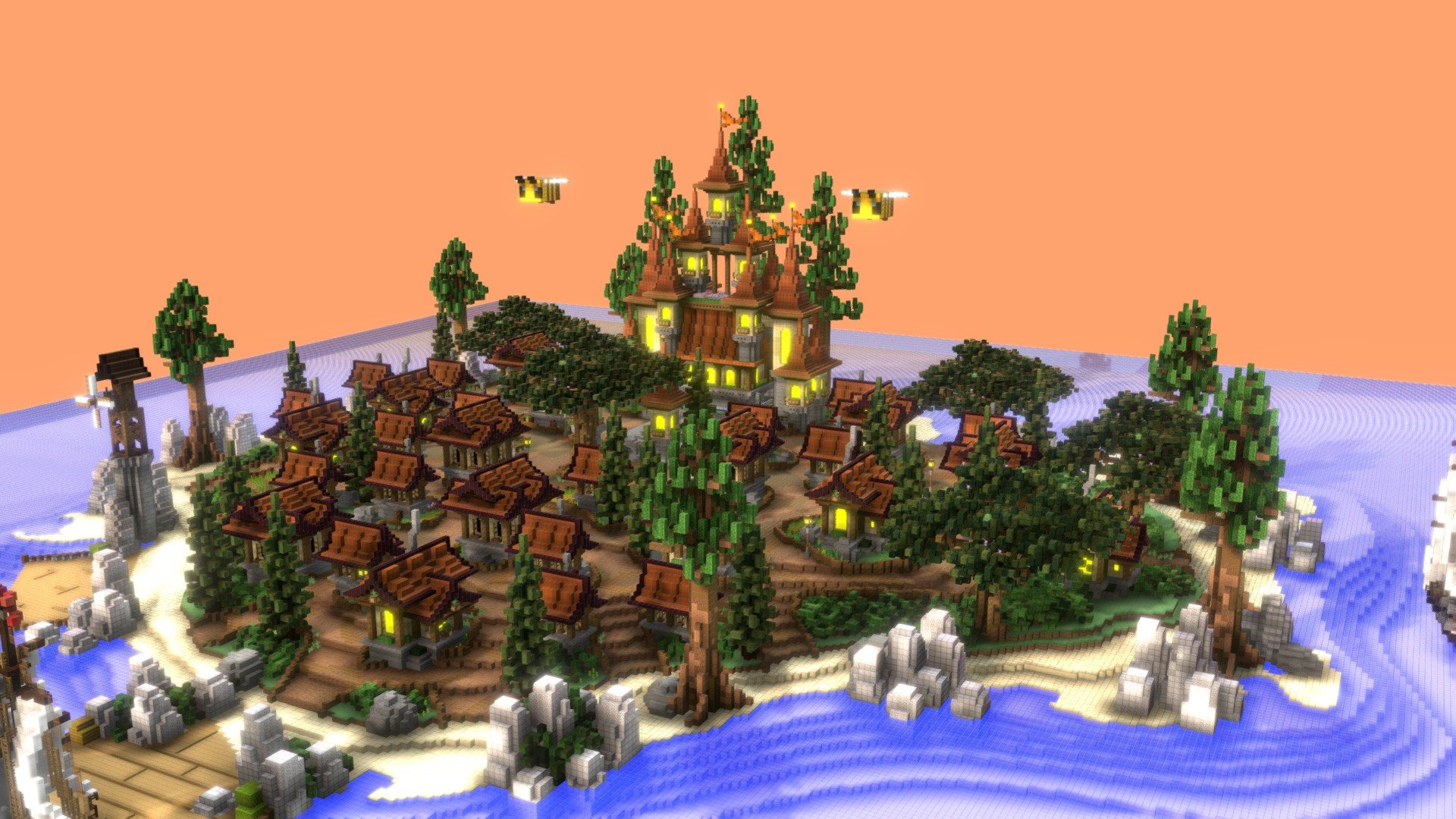 Spawn - Orange Island - [450x450] - 3D model by OriginBuilds (@Origin ...