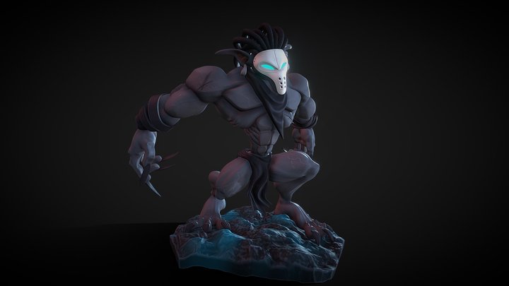 Hero Monster 3D Model