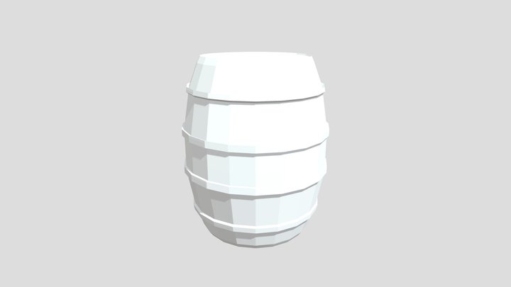 Barrel 3D Model