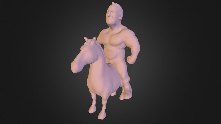 Pasika Horse 3D Model