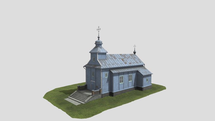 The Indrica Catholic Church 3D Model