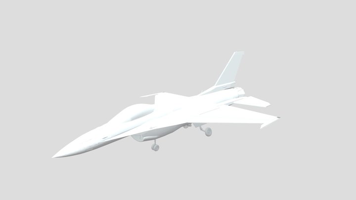 F-16C 3D Model