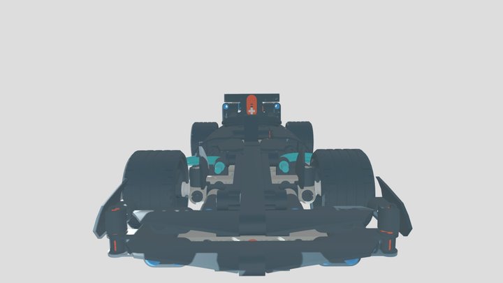 Mercedes-amg-f1_a3 3D Model